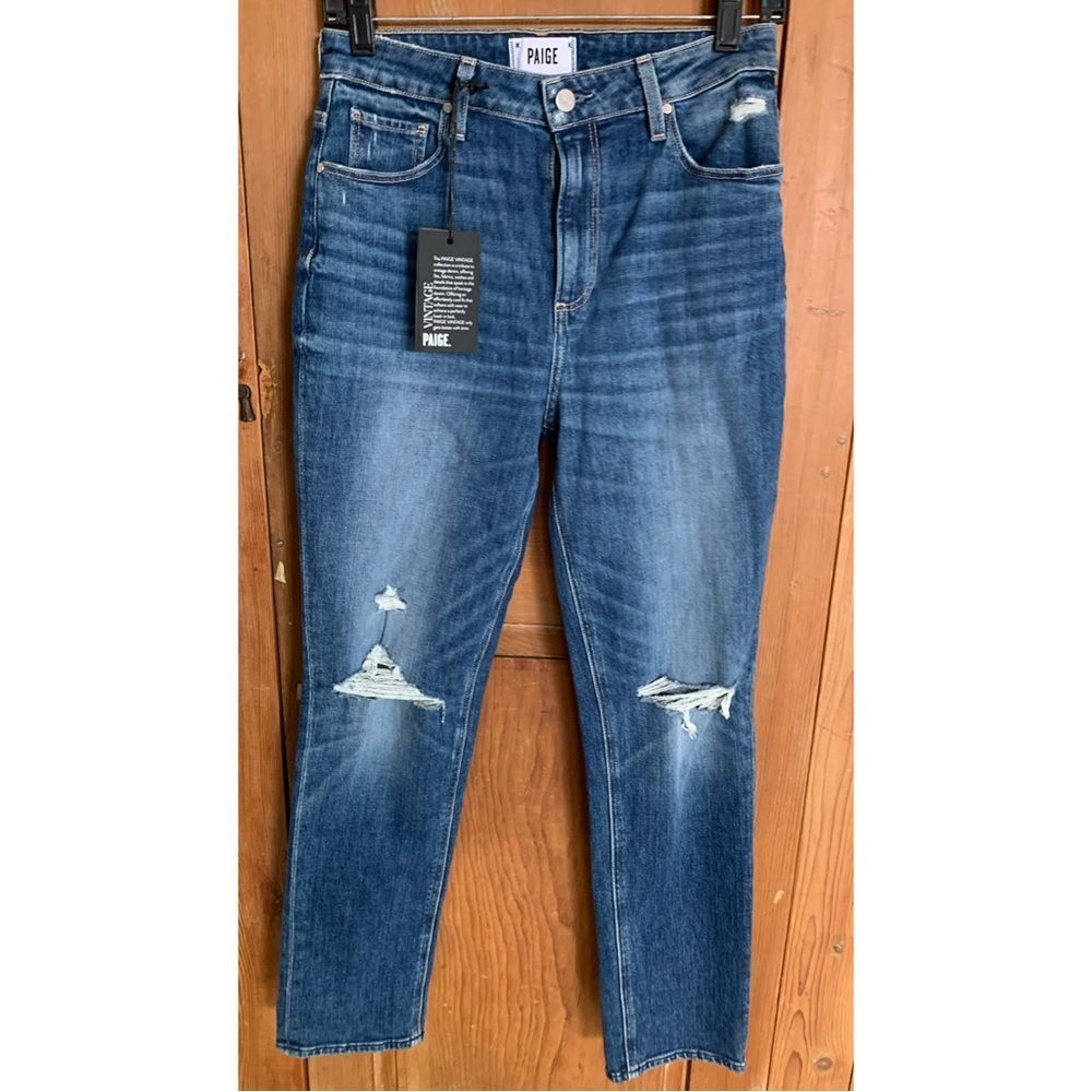 Paige Sarah Slim high rise slim leg denim jeans NWT